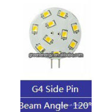 wafer G4 10 leds 1.5 W 12 V AC / 10-30 V DC pino lateral / pino traseiro